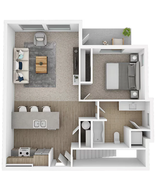 Shaw + Garage FF205 floor plan